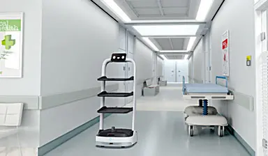 Reinigungsroboter für Spital und Krankenhaus