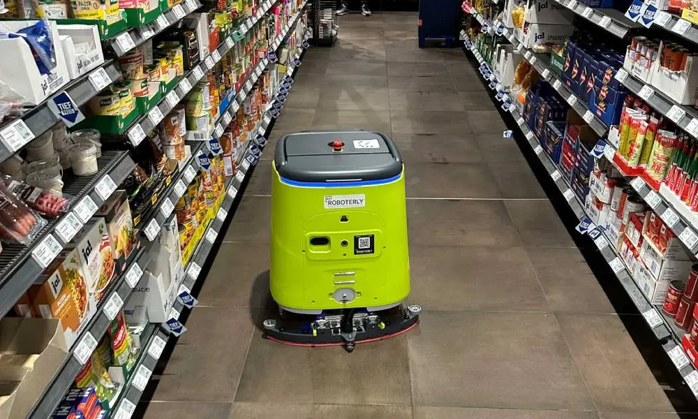 Supermarkt Reinigungsroboter