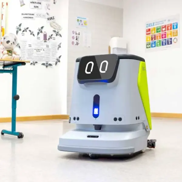 Pudu-CC1-Reinigungsroboter-schule-600×600 Pudu CC1 Reinigungsroboter für Schule