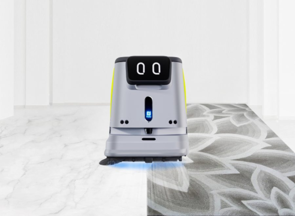 pudu-cc1-teppich-marmorboden-600×439 Pudu CC1 Reinigungsroboter für Teppich, Parkett und Marmorböden
